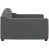 Lova Sofa, tamsiai pilkos spalvos, 100x200cm, audinys