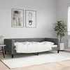 Lova Sofa, tamsiai pilkos spalvos, 100x200cm, audinys