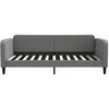 Lova Sofa, tamsiai pilkos spalvos, 100x200cm, audinys