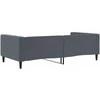 Lova Sofa, tamsiai pilkos spalvos, 100x200cm, aksomas