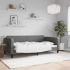 Lova Sofa, tamsiai pilkos spalvos, 100x200cm, audinys