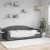 Lova Sofa, tamsiai pilkos spalvos, 100x200cm, audinys