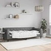 Lova Sofa, tamsiai pilkos spalvos, 80x200cm, audinys