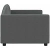 Lova Sofa, tamsiai pilkos spalvos, 80x200cm, audinys