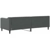 Lova Sofa, tamsiai pilkos spalvos, 80x200cm, audinys