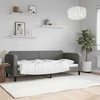 Lova Sofa, tamsiai pilkos spalvos, 80x200cm, audinys