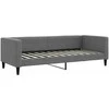 Lova Sofa, tamsiai pilkos spalvos, 80x200cm, audinys