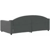 Lova Sofa, tamsiai pilkos spalvos, 90x190cm, audinys