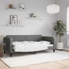 Lova Sofa, tamsiai pilkos spalvos, 90x190cm, audinys