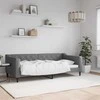 Lova Sofa, tamsiai pilkos spalvos, 90x190cm, audinys