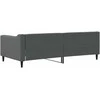 Lova Sofa, tamsiai pilkos spalvos, 90x190cm, audinys