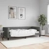 Lova Sofa, tamsiai pilkos spalvos, 90x200cm, audinys