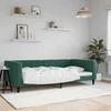 Lova Sofa, tamsiai žalios spalvos, 100x200cm, aksomas