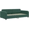 Lova Sofa, tamsiai žalios spalvos, 100x200cm, aksomas