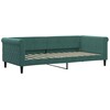 Sofa, tamsiai žalios spalvos, 90x200cm, aksomas