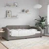 Lova Sofa, taupe spalvos, 100x200cm, audinys