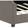 Lova Sofa, taupe spalvos, 100x200cm, audinys