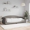 Lova Sofa, taupe spalvos, 100x200cm, audinys