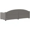 Lova Sofa, taupe spalvos, 80x200cm, audinys