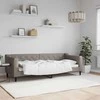 Lova Sofa, taupe spalvos, 80x200cm, audinys