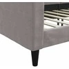 Lova Sofa, taupe spalvos, 80x200cm, audinys
