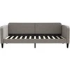 Lova Sofa, taupe spalvos, 90x200cm, audinys