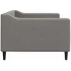 Lova Sofa, taupe spalvos, 90x200cm, audinys