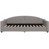 Lova Sofa, taupe spalvos, 90x200cm, audinys