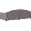 Lova Sofa, taupe spalvos, 90x200cm, audinys