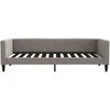 Lova Sofa, taupe spalvos, 90x200cm, audinys