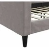 Lova Sofa, taupe spalvos, 90x200cm, audinys