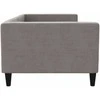 Lova Sofa, taupe spalvos, 90x200cm, audinys