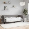 Lova Sofa, taupe spalvos, 90x200cm, audinys
