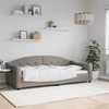 Lova Sofa, taupe spalvos, 90x200cm, audinys