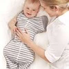 Love to Dream Vystyklas kūdikiui Swaddle UP, pilkas, L dydžio