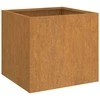Loveliai, 2vnt., 49x47x46cm, Corten plienas