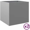 Loveliai, 2vnt., sidabriniai, 42x40x39cm, galvanizuotas plienas