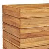 Aukštas lovelis, 100x40x55cm, perdirbtas tikmedis ir plienas