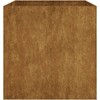 Lovelis, 80x80x80cm, Corten plienas