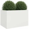 Lovelis, baltos spalvos, 62x47x46cm, šaltai valcuotas plienas