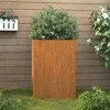 Lovelis, 42x38x75cm, Corten plienas