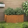 Lovelis, 62x30x29cm, Corten plienas