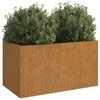 Lovelis, 62x40x39cm, Corten plienas
