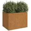 Lovelis, 62x47x46cm, Corten plienas