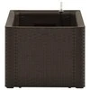 Lovelis su savaiminio laistymo sistema, moka, 100x43x33cm