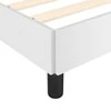 Lova Lovos rėmas, baltos, 140x190 cm, dirbtinė oda