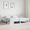 Lova Lovos rėmas, baltos spalvos, 180x200cm, pušies medienos masyvas