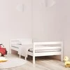 Lova Lovos rėmas su be čiužinio, baltas, 75x190cm, pušies masyvas