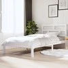 Lova Lovos rėmas, baltos spalvos, 90x200cm, pušies medienos masyvas