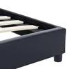 Lova Lovos rėmas, juodos spalvos, 160x200 cm, dirbtinė oda